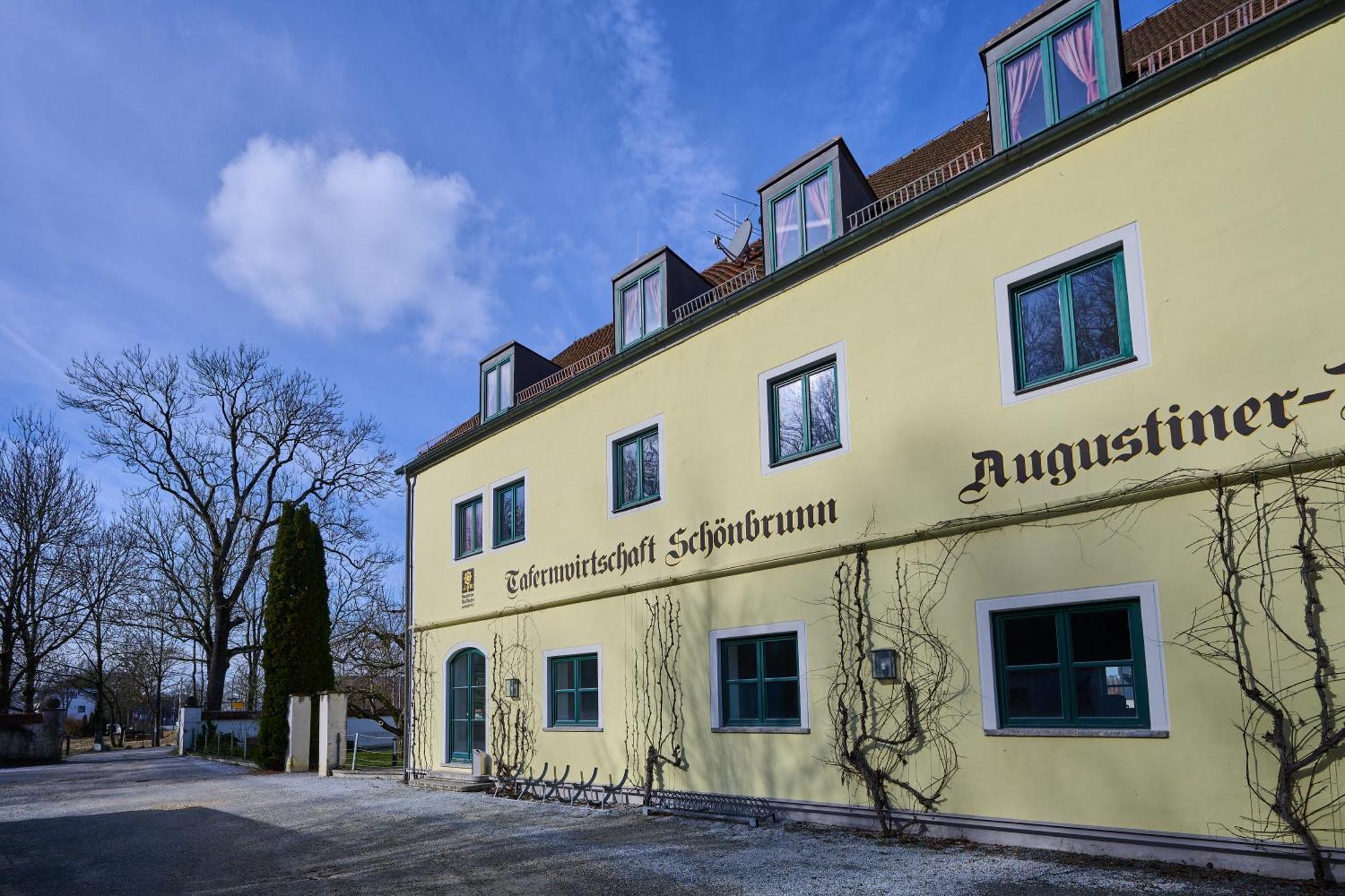 Tafernwirtschaft Hotel Schoenbrunn Landshut Exterior foto